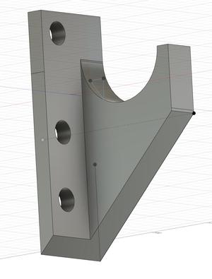 Offset Mounting Hook