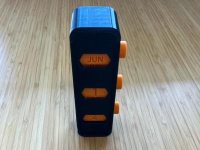 Vertical Calendar 