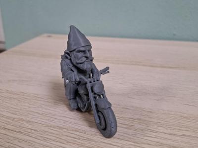 The Road-Warrior Biker Gnome