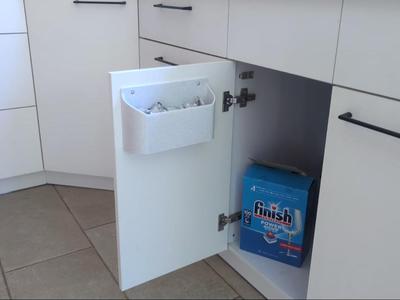 Dishwasher Tablet Organizer for Cabinet Door