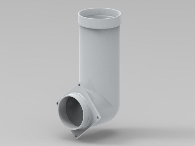 Enclosure ventilation interface for TOPCUBE enclosure 