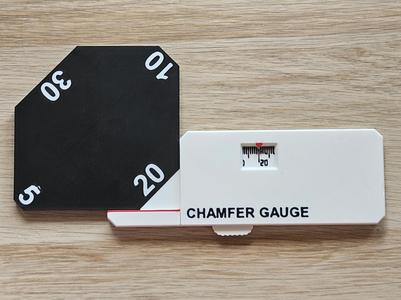 Adjustable Chamfer Gauge