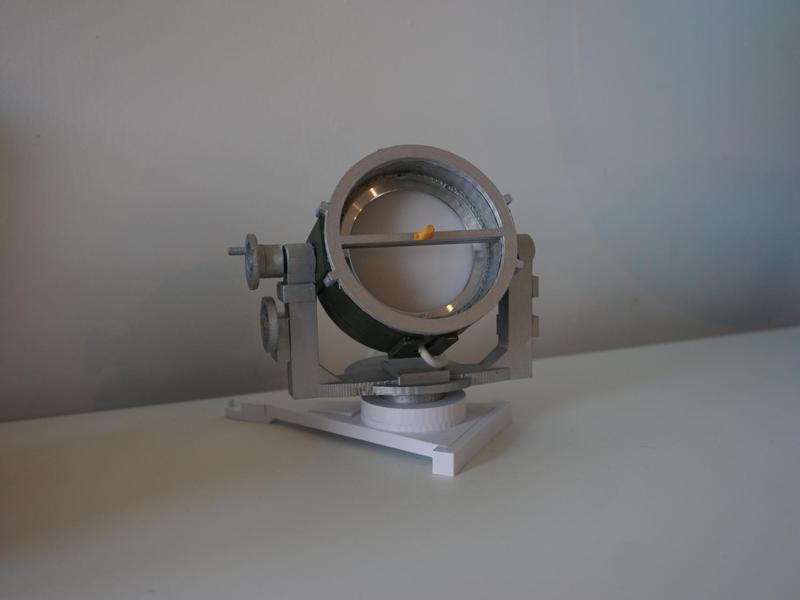 ww2 search light for the Bambulab LED lamp kit 001
