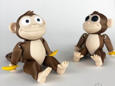 Cute Monkey Articulated