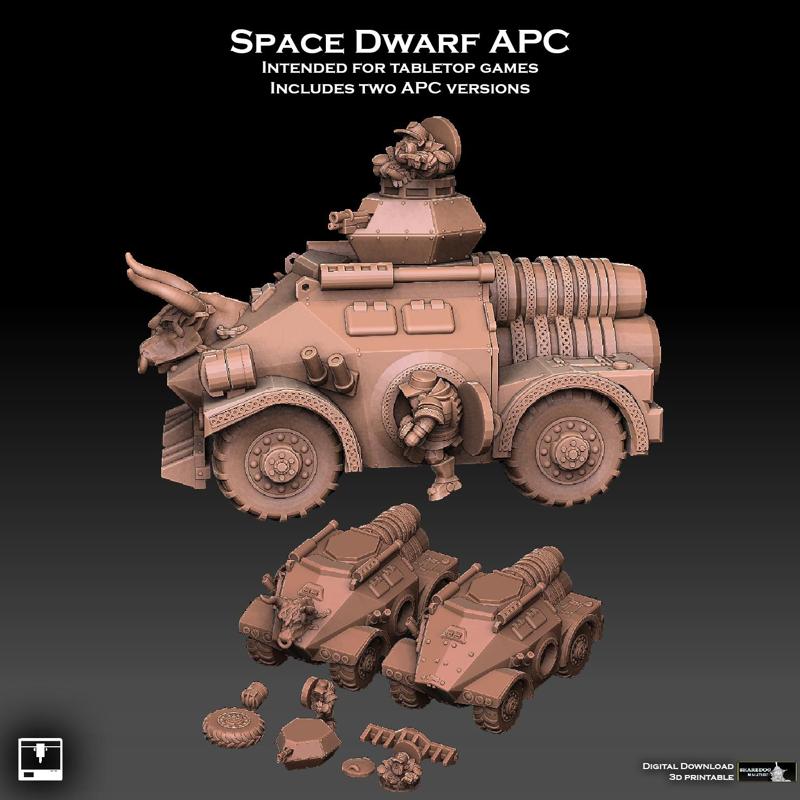 Space Dwarf Rocket APC