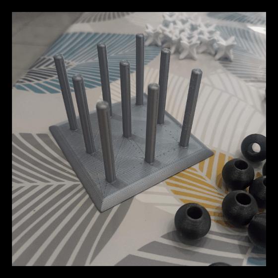 Tic Tac Toe 3D - Morpion 3D - free - gratuit - juegos de mesa - jogos de tabuleiro - #BOARDXCULTS - jeux de société - Brettspiele - board games -