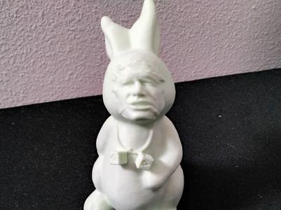 Easter Han Carbonite bunny with Dice
