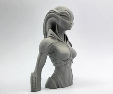 Female Alien Hybrid Sculpture   