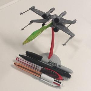 X-Wing Pen Stand #FunctionalArt