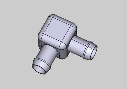 13mm corner 90° for 0.5 Inch/15mm- MicroDrip-Hose   