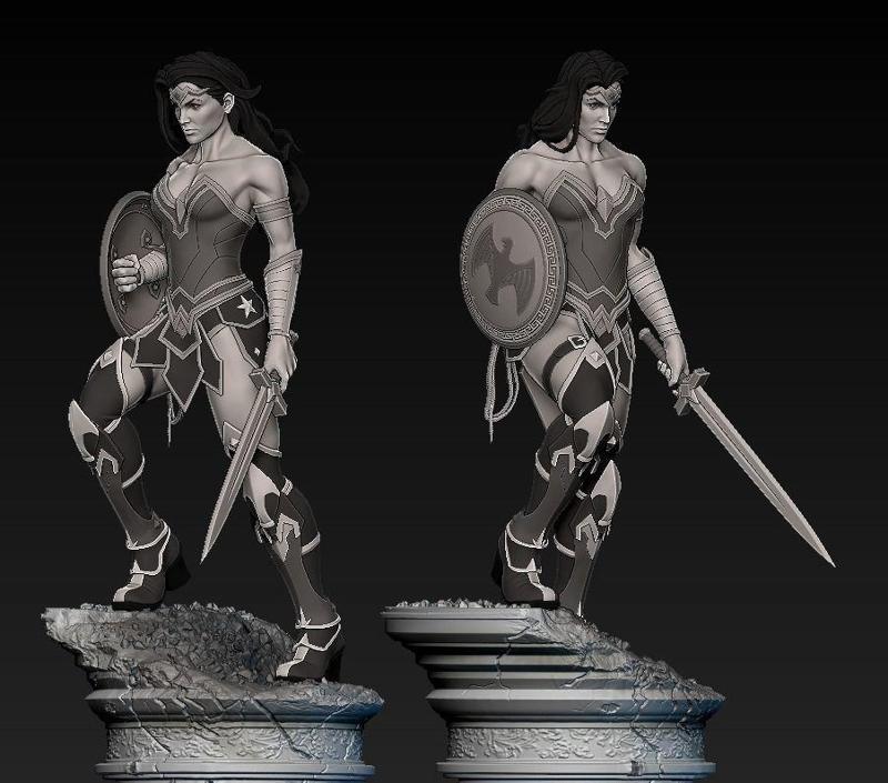 Wonder Woman Statue