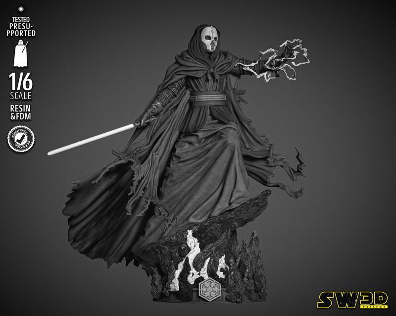 STAR WARS Darth Nihlus Sculpture