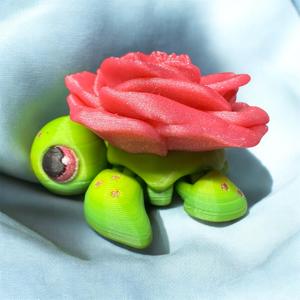 Baby Rose Turtle Spinner Fidget