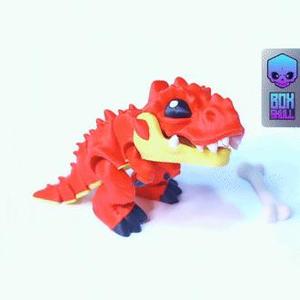 LITTLE EXTREME T-REX - FLEXI - ARTICULATED - CUTE - BITING