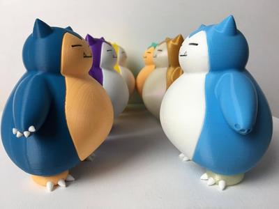 Snorlax / Pokemon / Ronflex / 卡比獸 / カビゴン