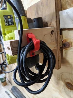 Shop tool cable holder