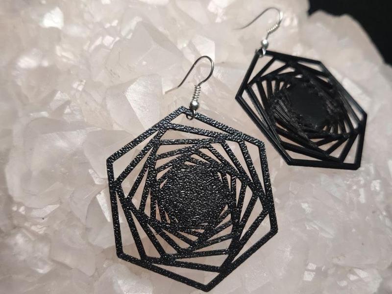 HEXAVORTEX – Earrings That Bend Reality