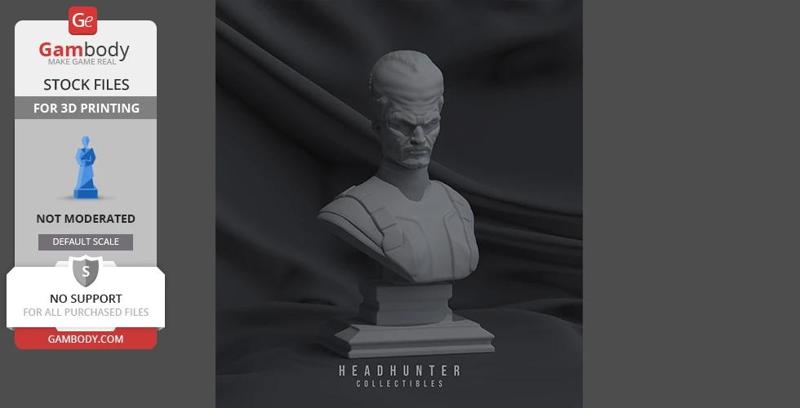 The Leader Bust 3D Printing Figurine