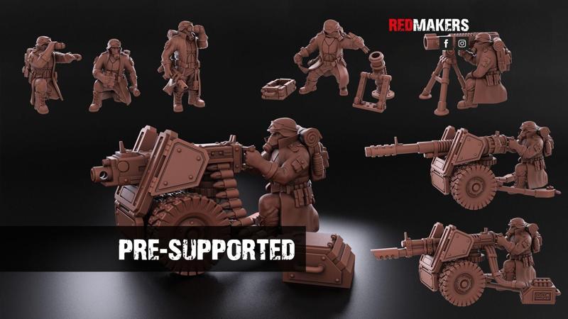 Steel Guard - Heavy Support Squad of the Imperial Force