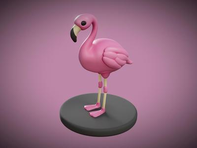 Pink Flamingo Domingo