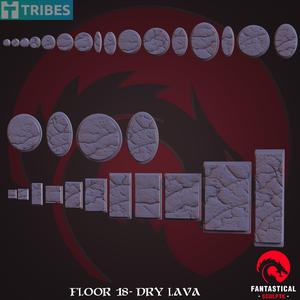 Floor 18 - Dry Lava