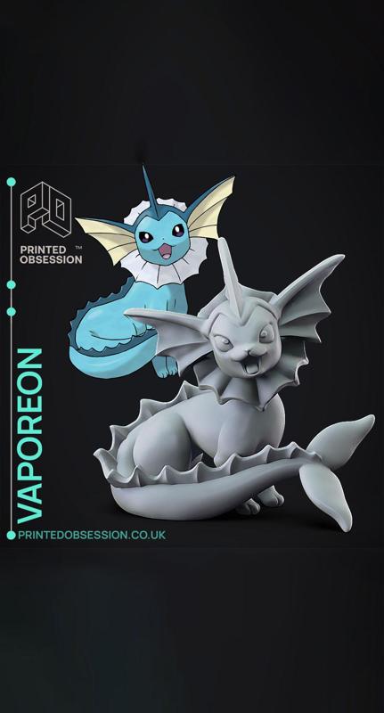 Vaporeon - Pokemon - Fan Art