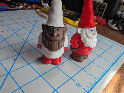 Garden Gnome, multi-color parts   