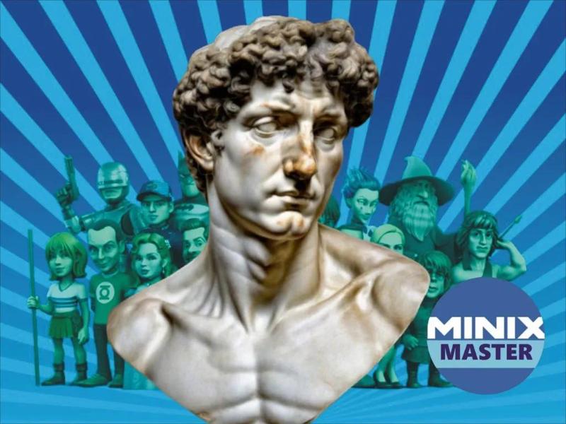 bust of david   