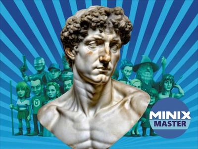 bust of david   
