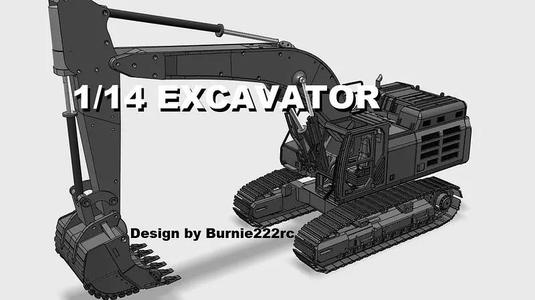 1/14 Kitten E394 - Excavator