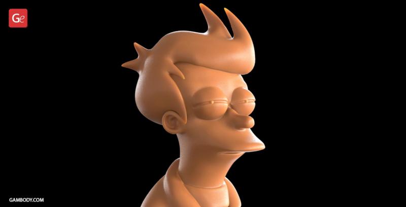 Futurama Fry 3D Printing Figurine | Static