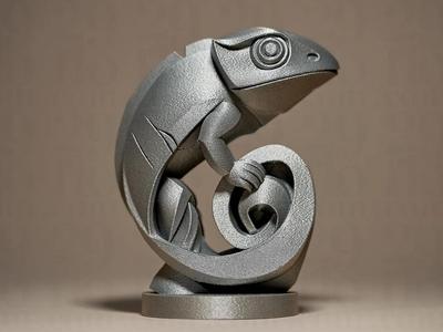 CHAMELEON Figurine   