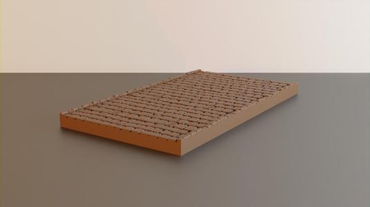 Cobblestone road tile - wargaming terrain