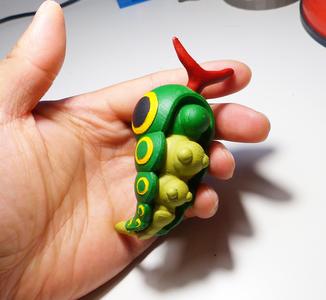 Figure of Caterpie Pokemon High definition