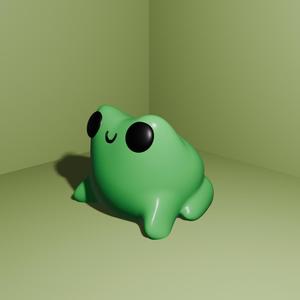 Easy To Print Frog