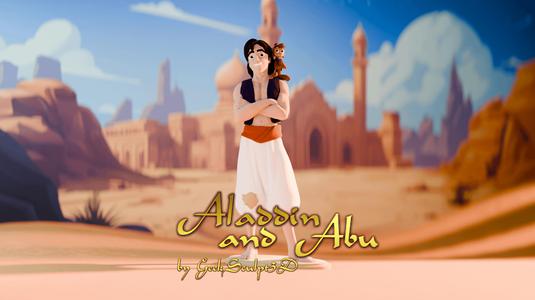 Aladdin and Abu - Adventure Begins