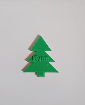 Weihnachtsbaum Anhänger mit Namen