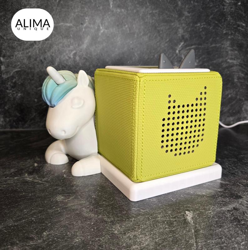 Sleeping unicorn compatible with Toniebox