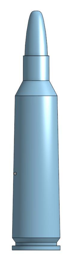 .22-250 Remington Cartridge