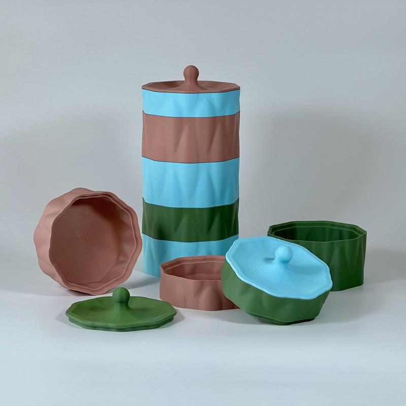 Stackable Storage Container Organizer Boxes in 4 Sizes