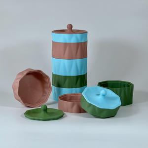 Stackable Storage Container Organizer Boxes in 4 Sizes