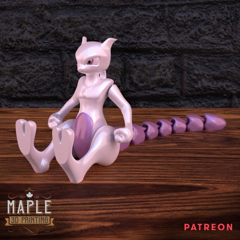 Articulating Mewtwo 