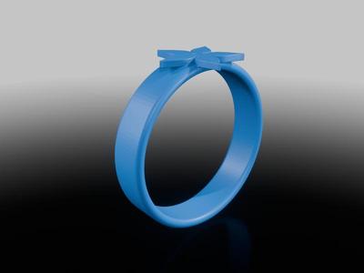 Flower Ring Size 5.5