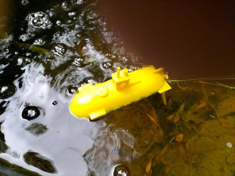 Yellow Benchy Submarine