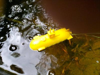 Yellow Benchy Submarine