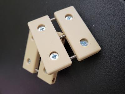 Ikea Kallax Shelf Unit to Unit Clamp