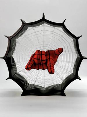 SpiderMan Ihand NSPIRED string art