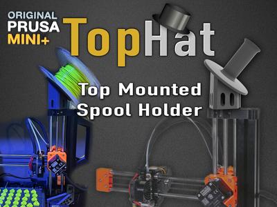 Prusa Mini + Spool Holder - TopHat
