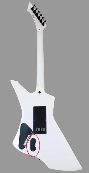 battery holder for exp guitar