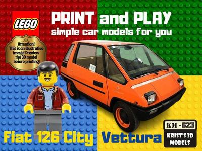 LEGO Fiat 126 City